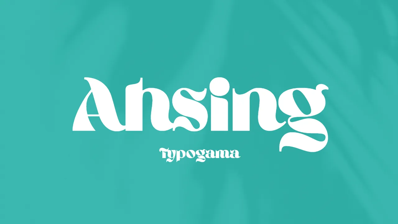 Ahsing Font