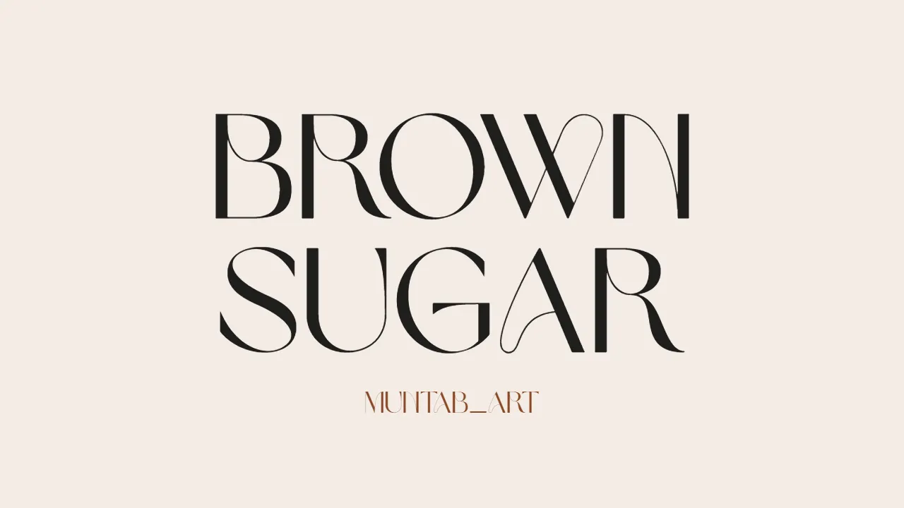 Brown Sugar Font