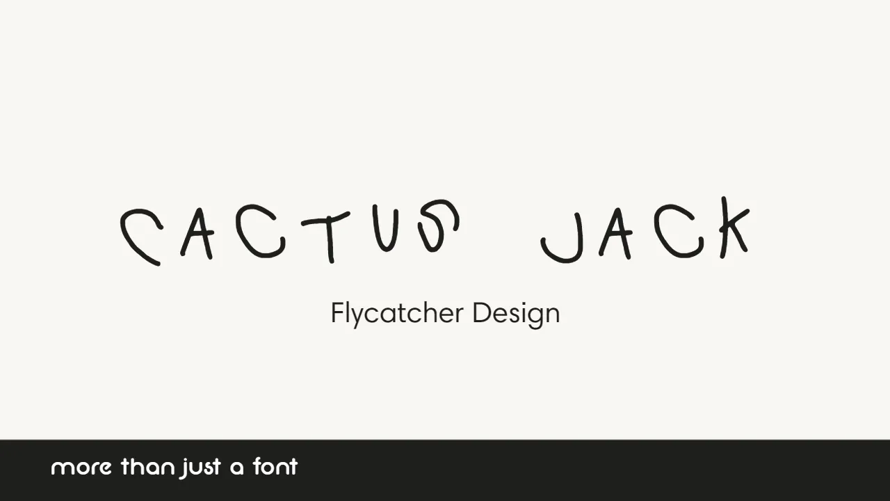 Cactus Jack Font