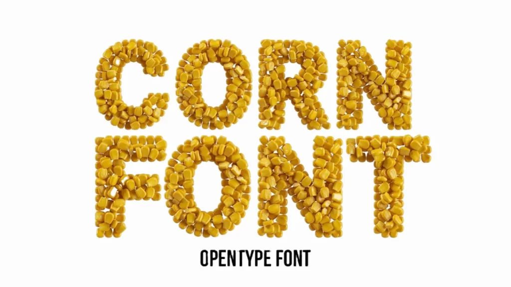 Corn Font