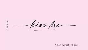 Kiss Me Font