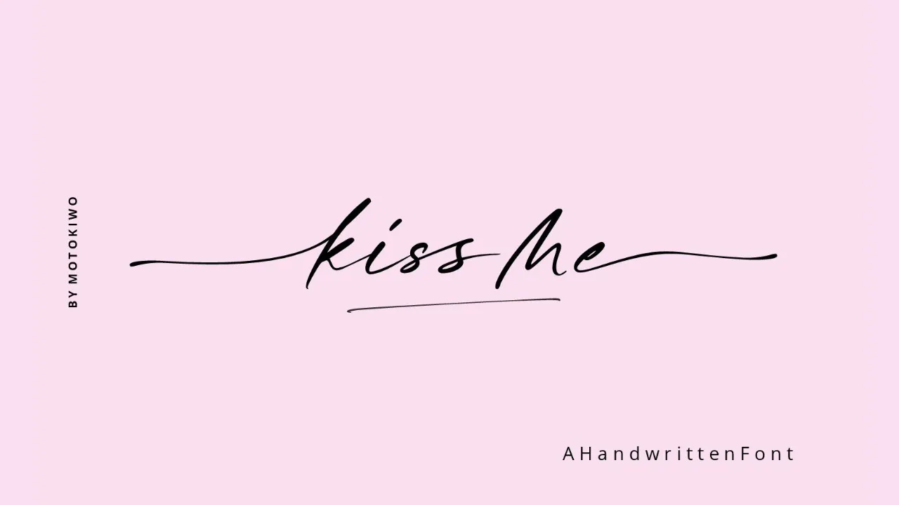 Kiss Me Font