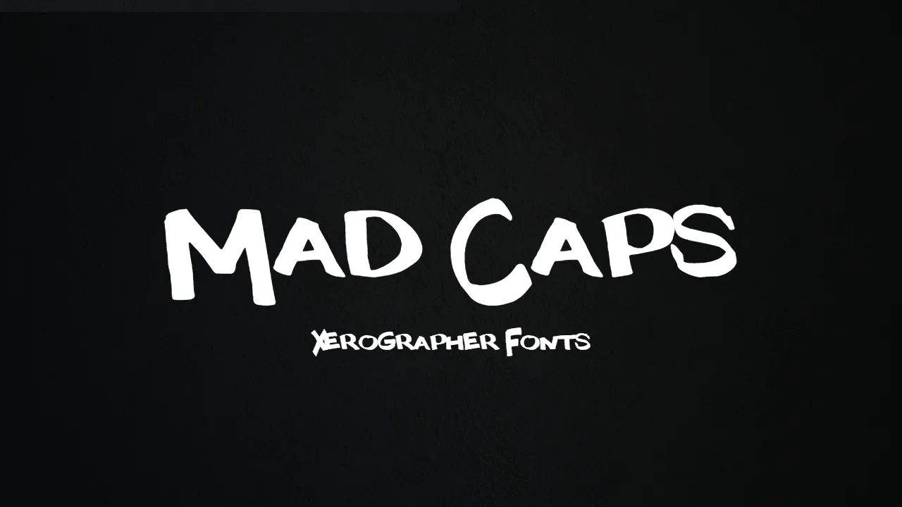 Mad Caps Font