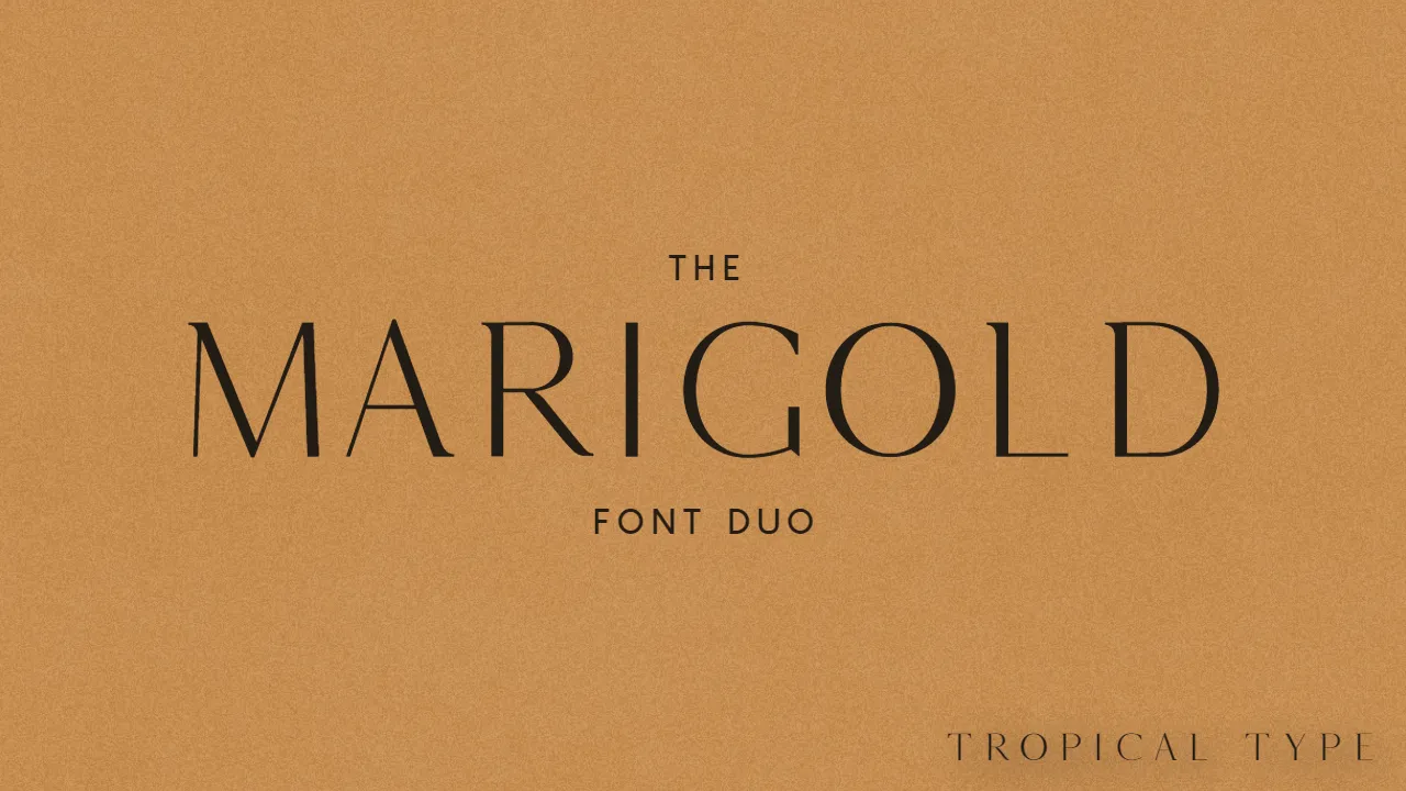 Marigold Font