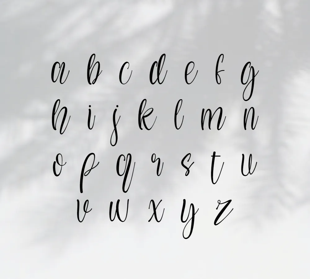 My Girl Font 3