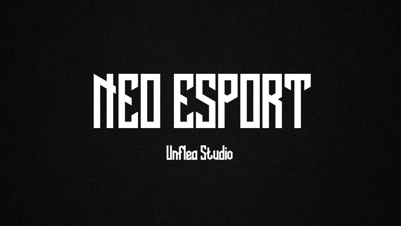 Neo Esport Font