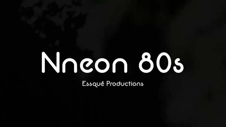 Neon 80s Font