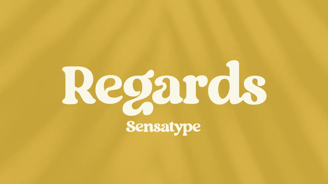 Regards Font