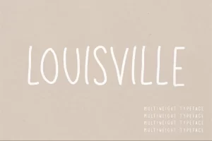 louisville Font