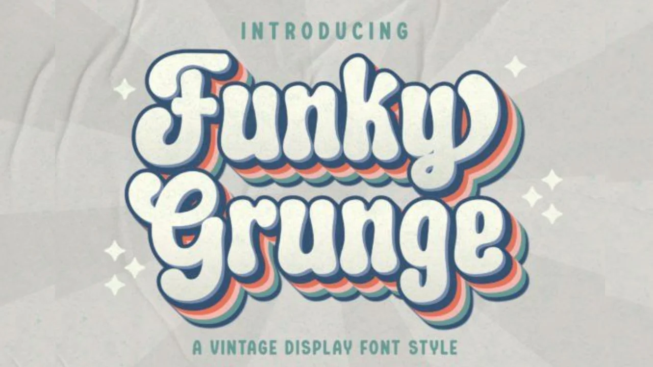 Funky Grunge Font