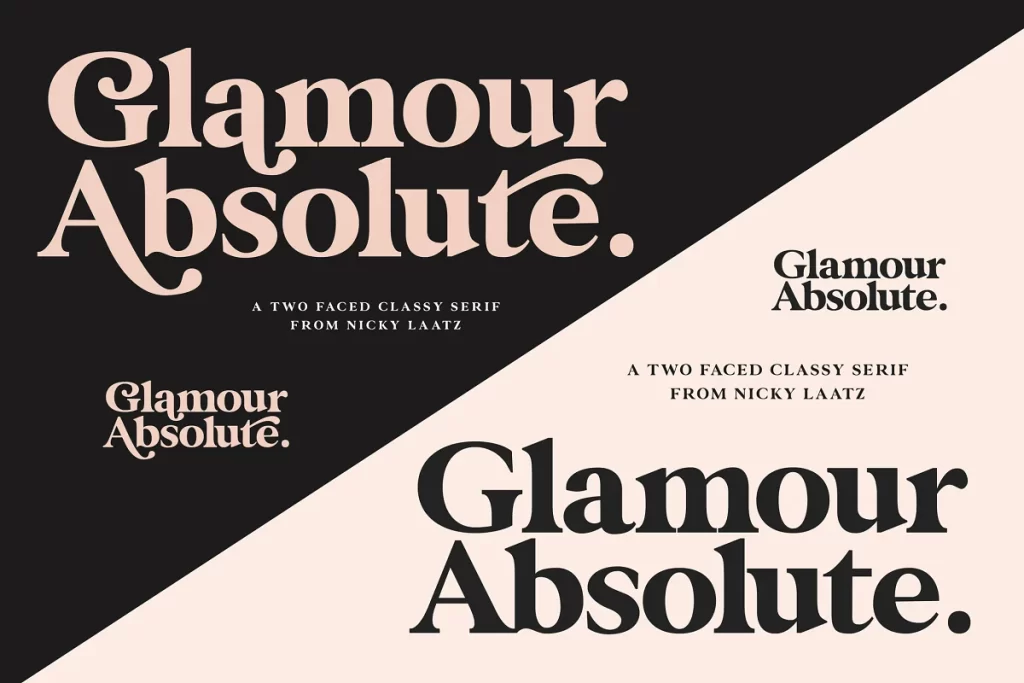 Glamour Absolute Font 2