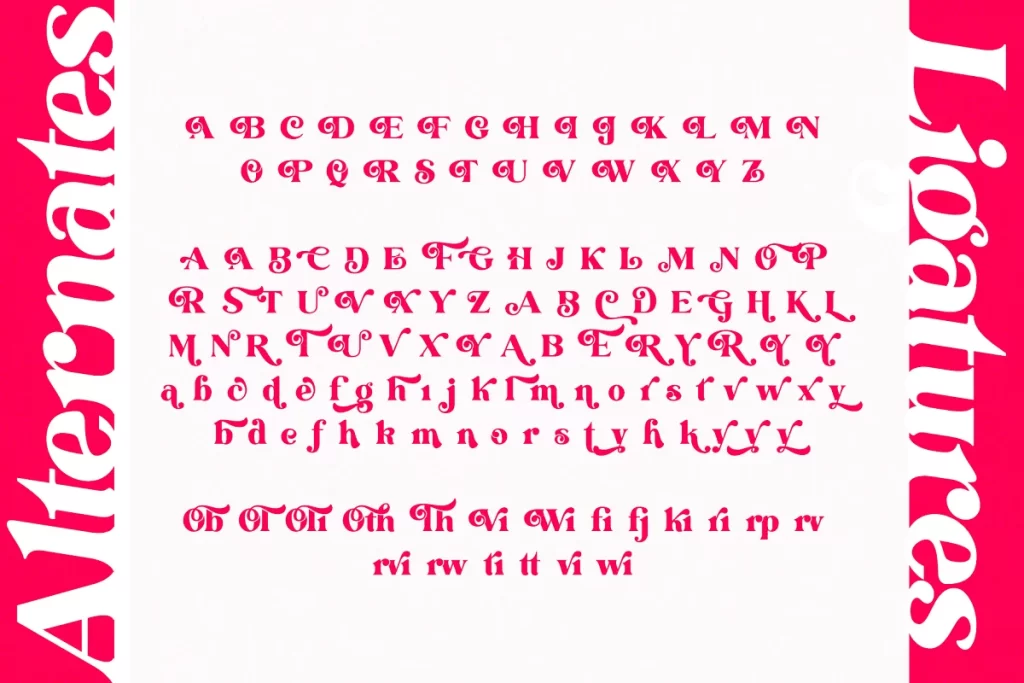 Olive Village Font 3