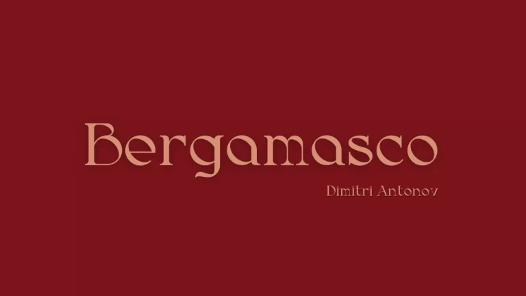 Bergamasco Font