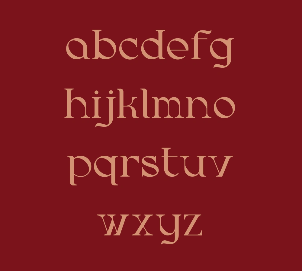 Bergamasco Font View 2