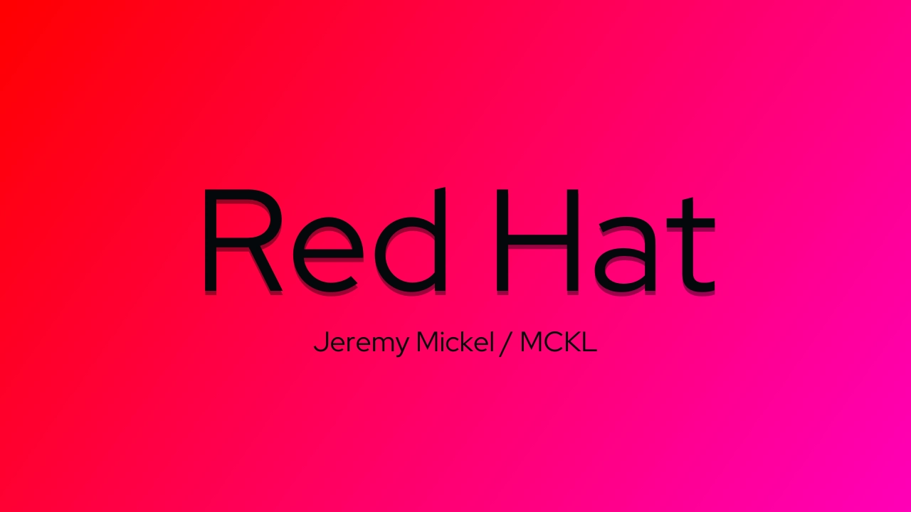 Red Hat Font