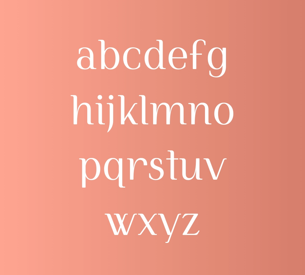 Simply Serif font View 2