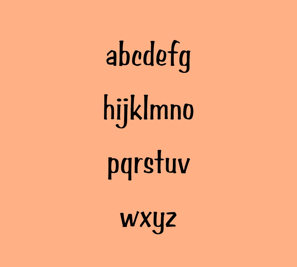 Amber Font View 2