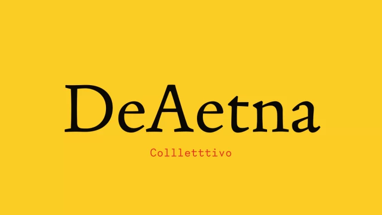 De Aetna Font