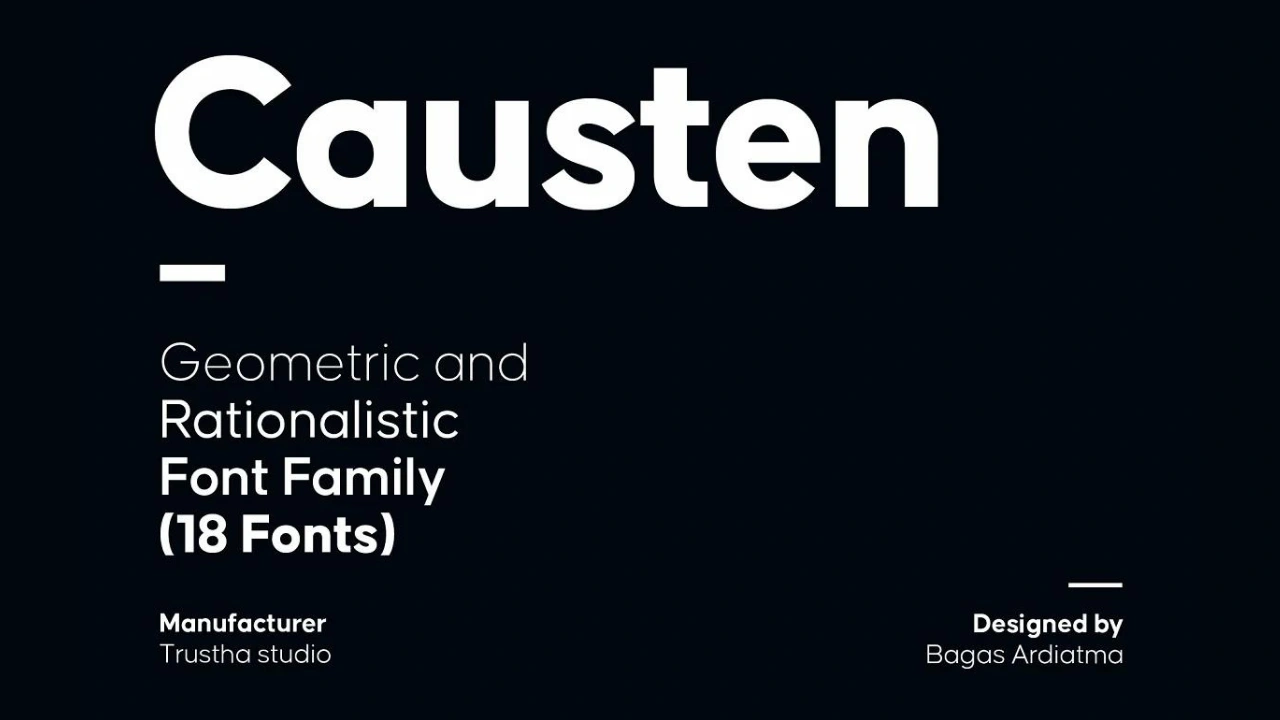 Causten Font