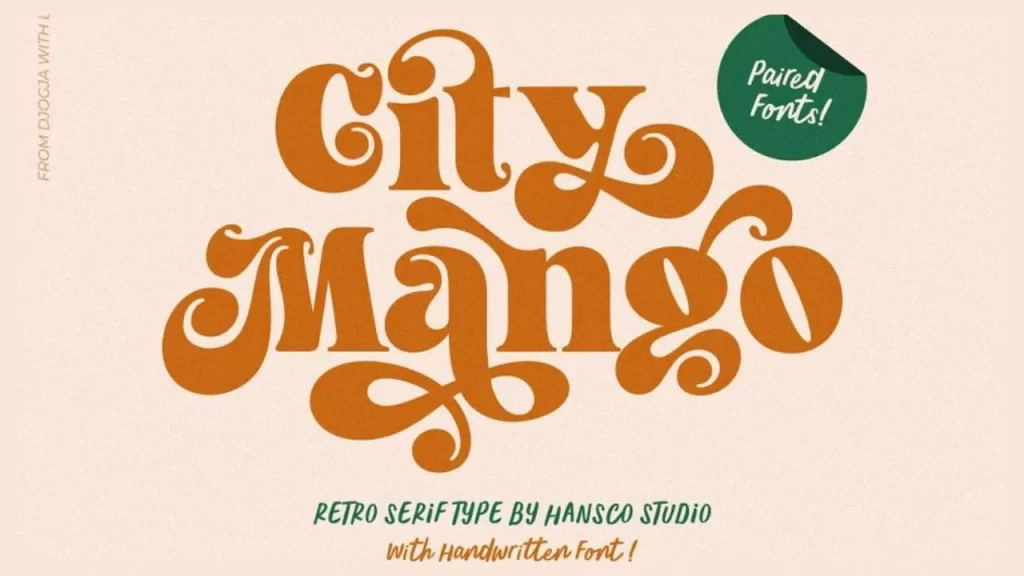 City Mango Font