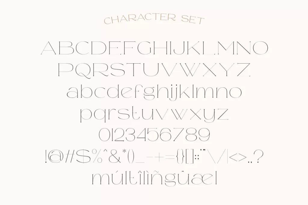 Mileur Font View 3