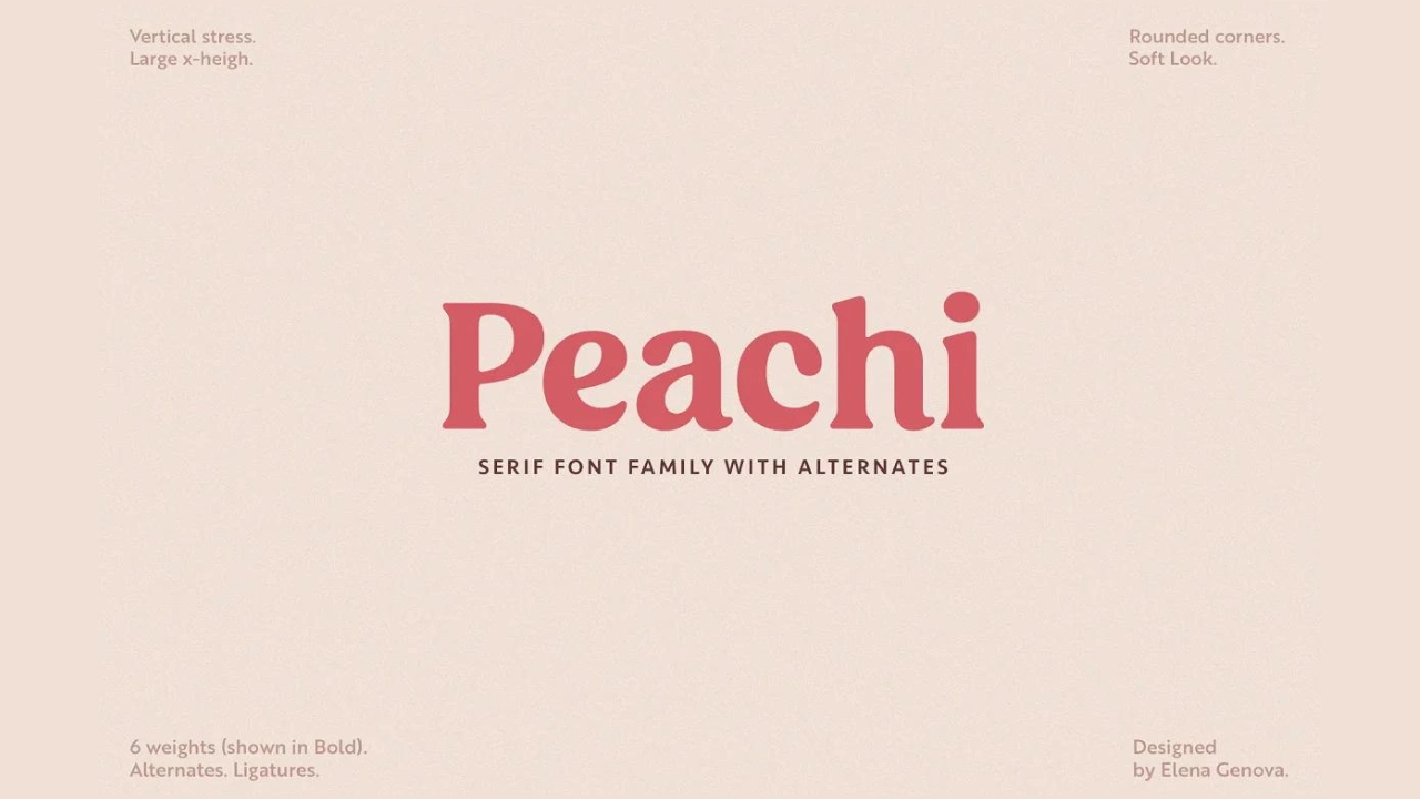 Peachi Font