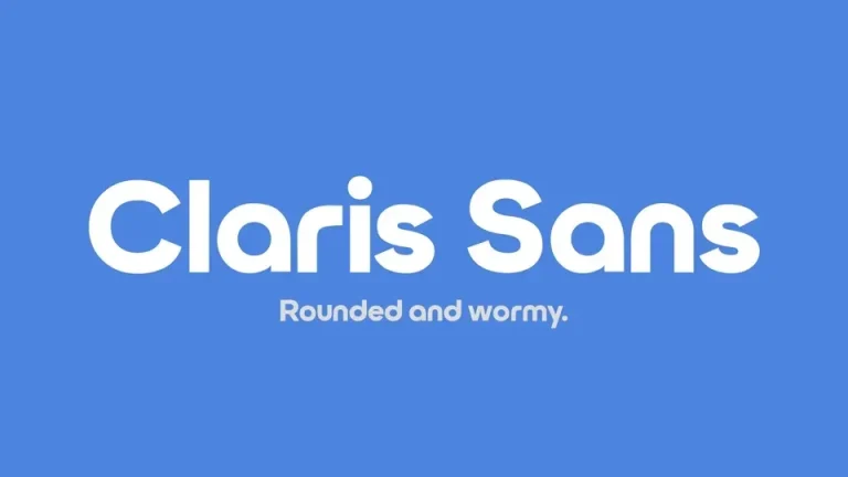 Claris Sans Font