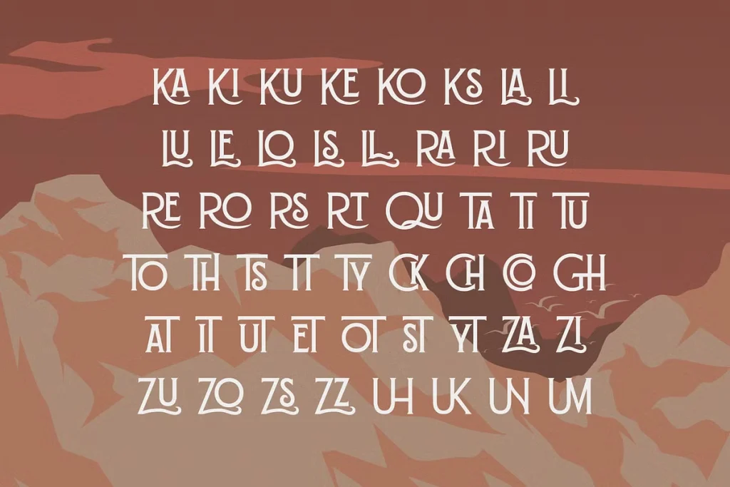 Genesis Font view 2