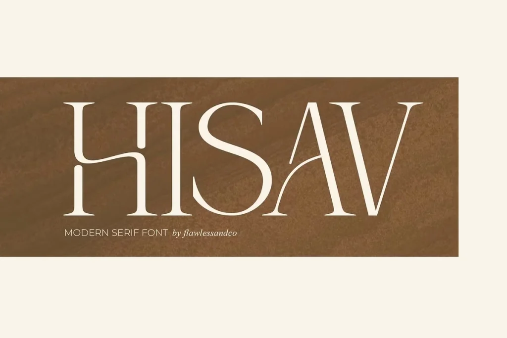 Hisav Font