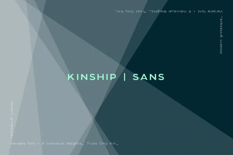 Kinship Sans Font