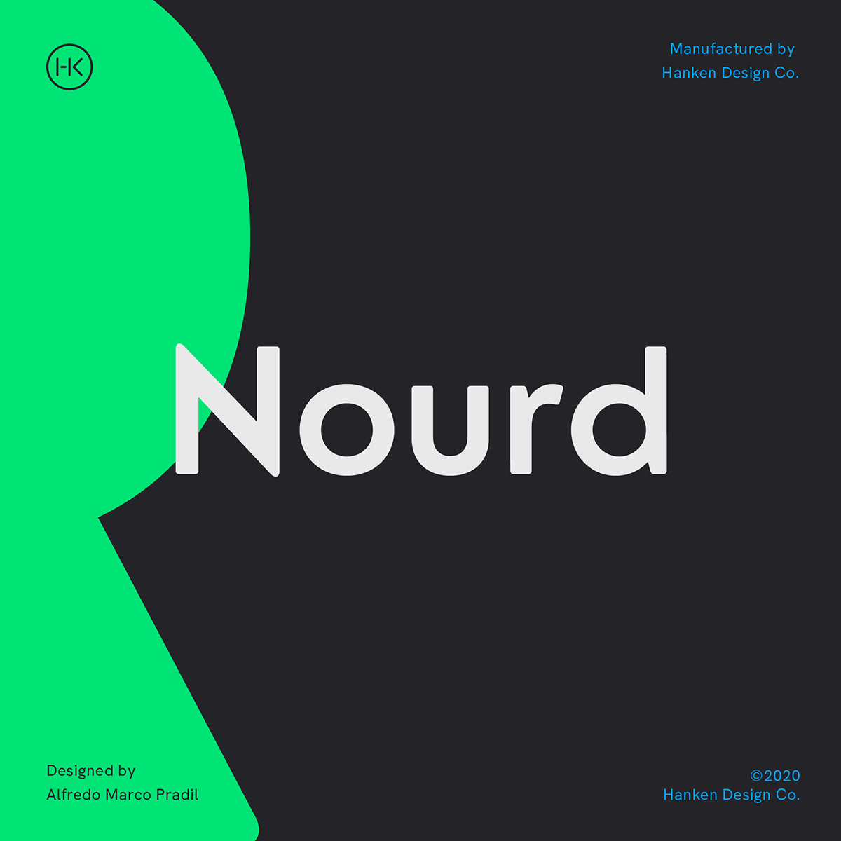 Nourd Font