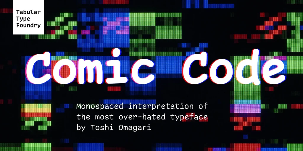 Comic Code Font