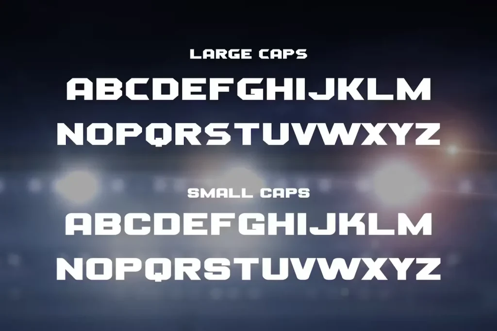 Heisman Font View 3