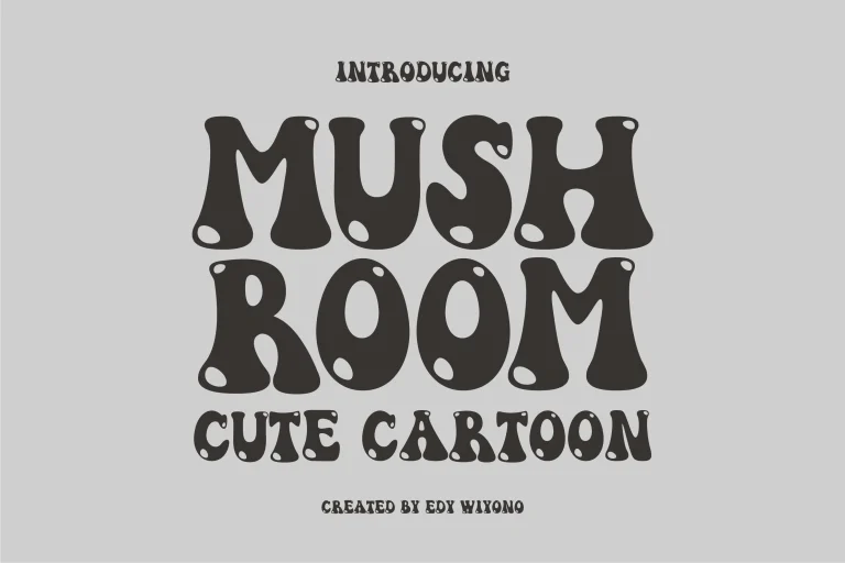 Mushroom Font