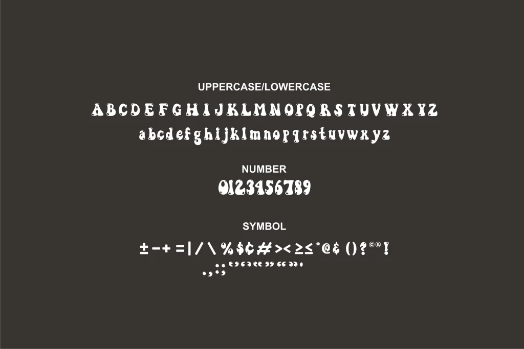 Mushroom Font View 4