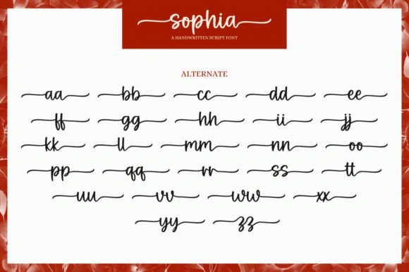 Sophia Font 5