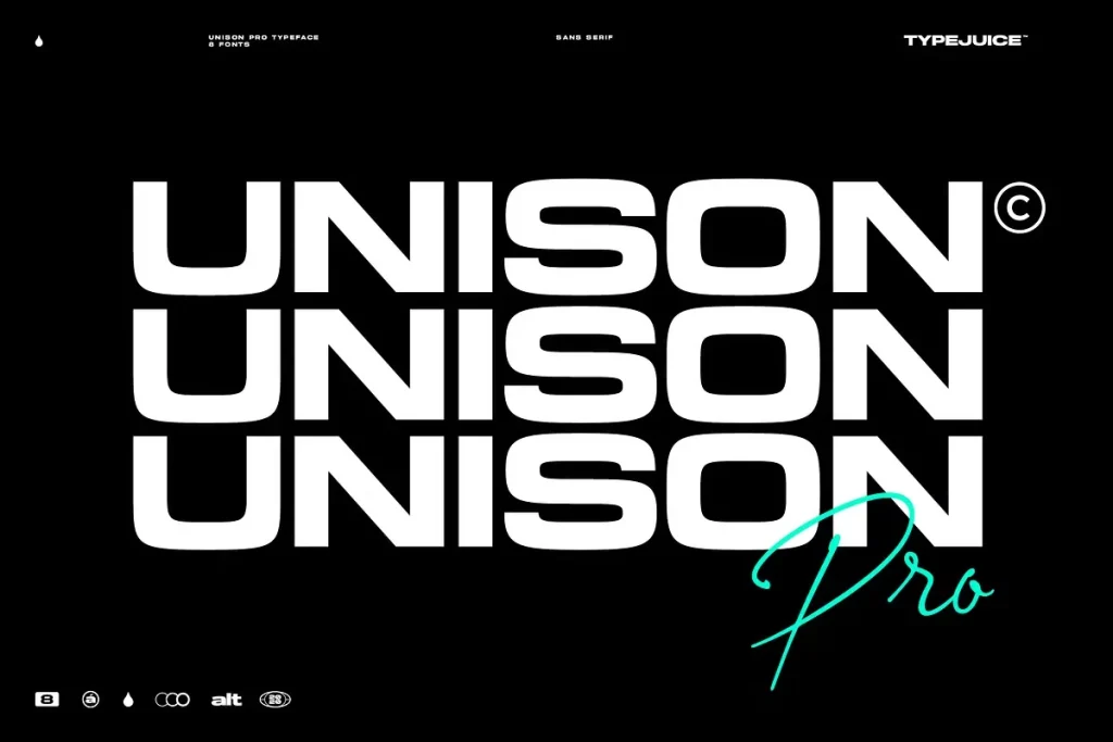 Unison Pro Font