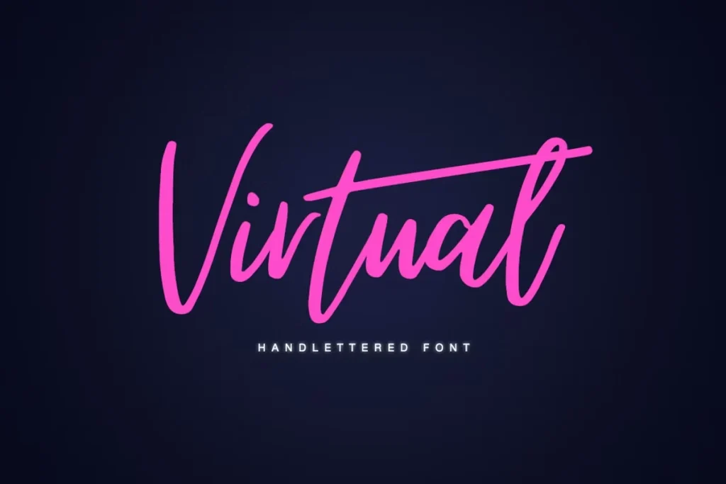 Virtual Font