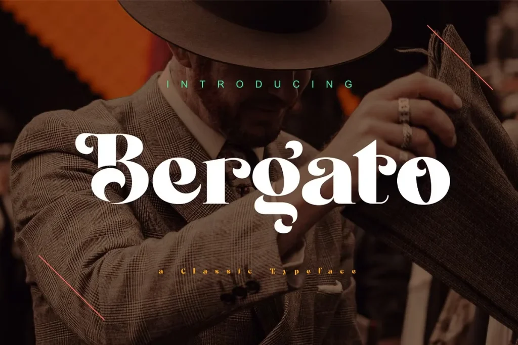 Bergato Font Free Download