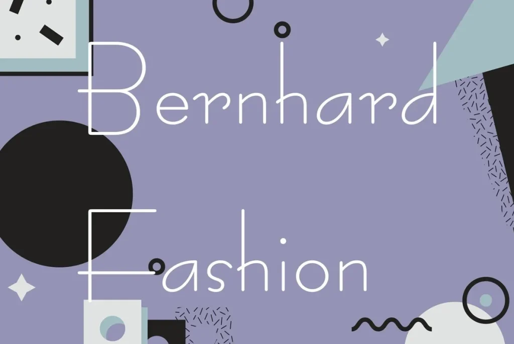 Bernhard Fashion Font Download