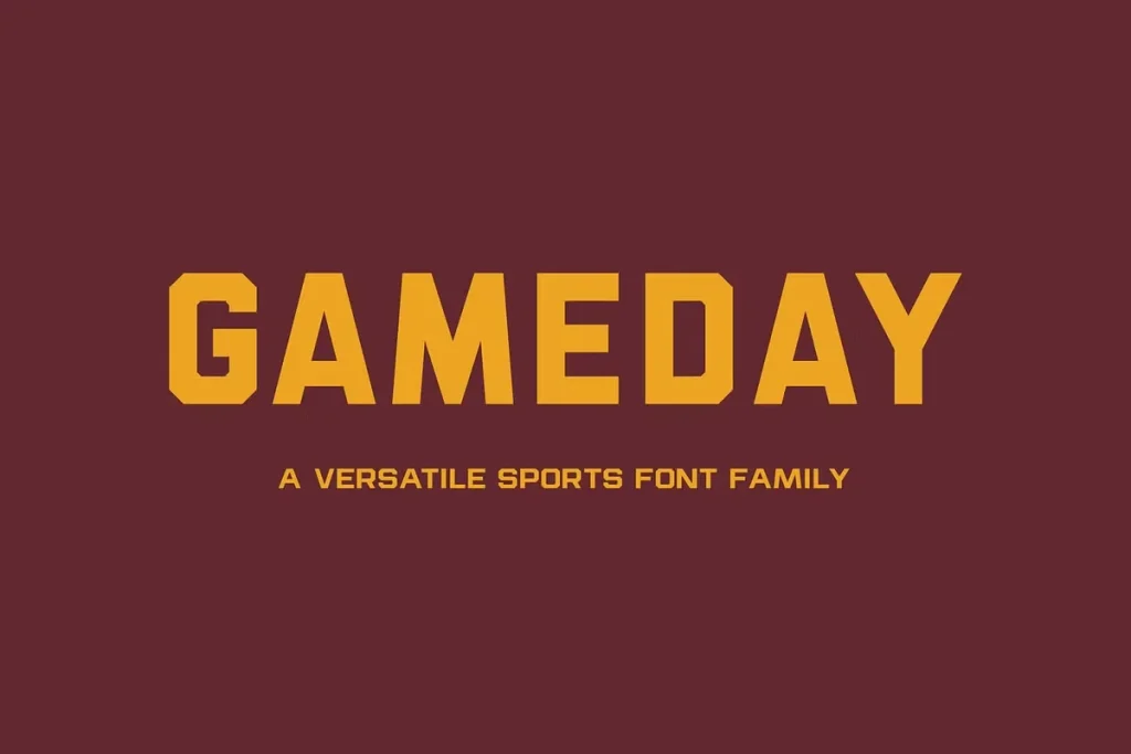 Gameday Font Download