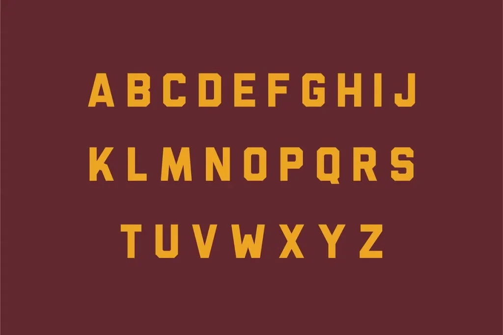 Gameday Font View 1