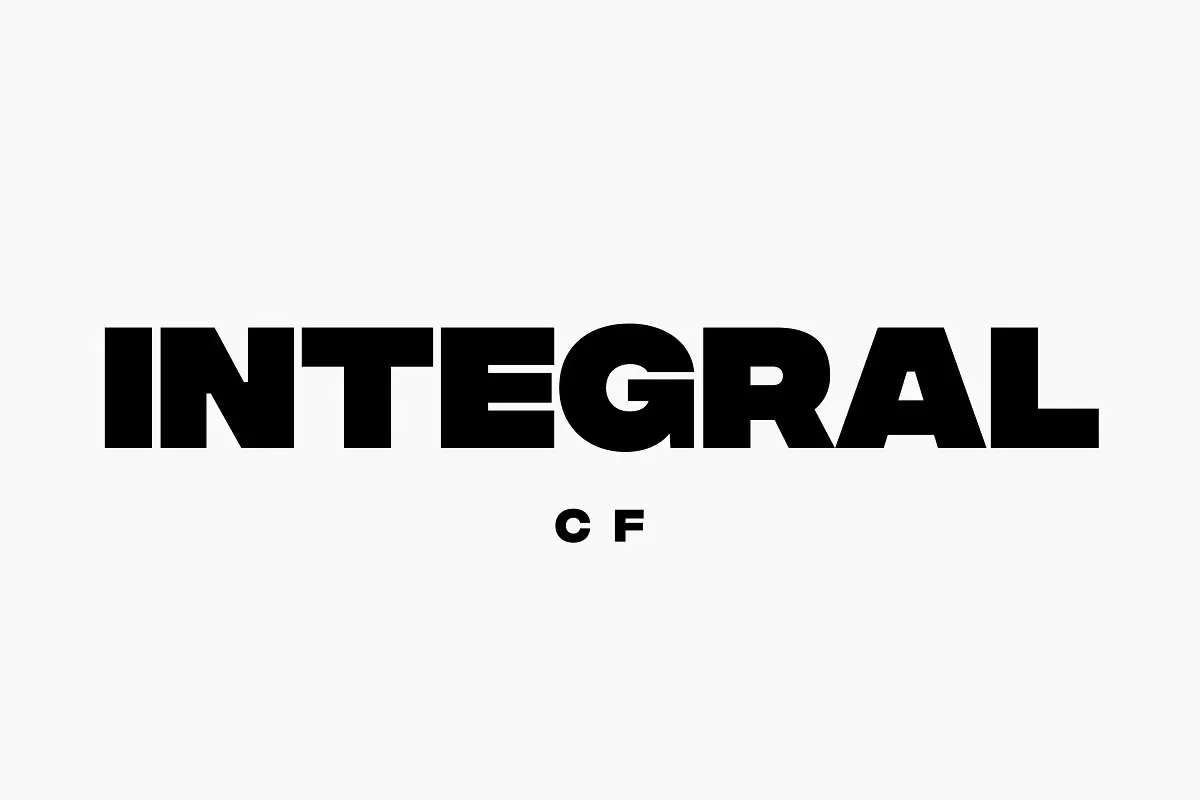 Integral CF Font Download