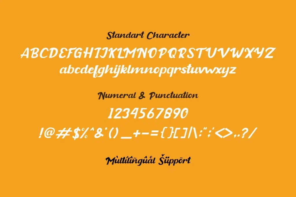 Buckey Font View 4