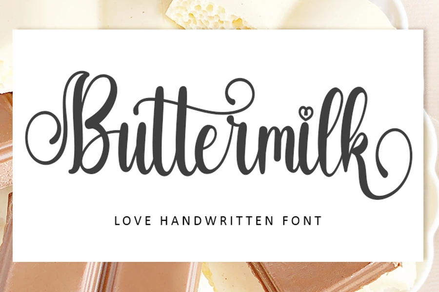 Buttermilk Font Download