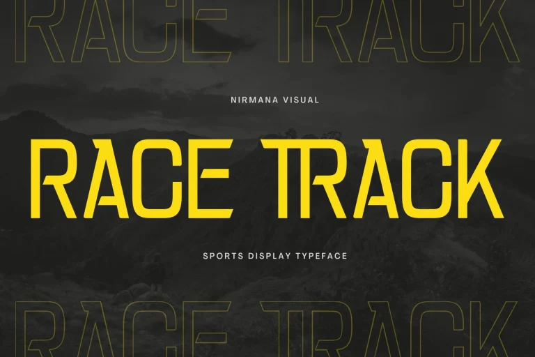 Race Track Font Download