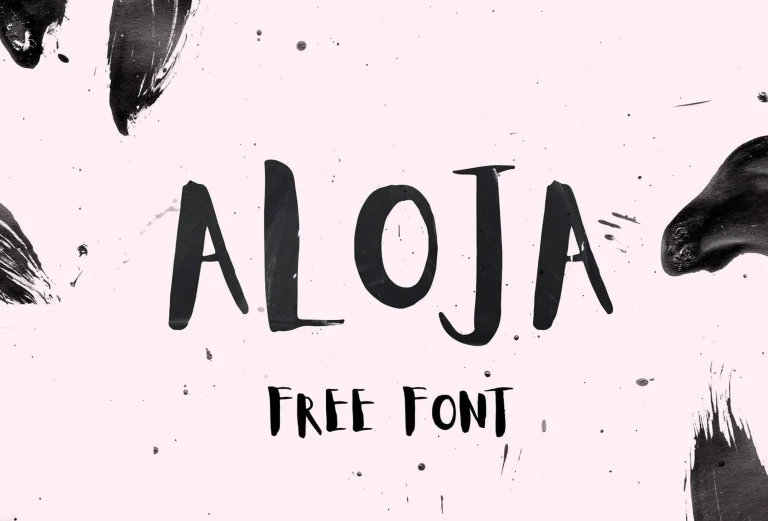 Aloja-Handwritten-Font