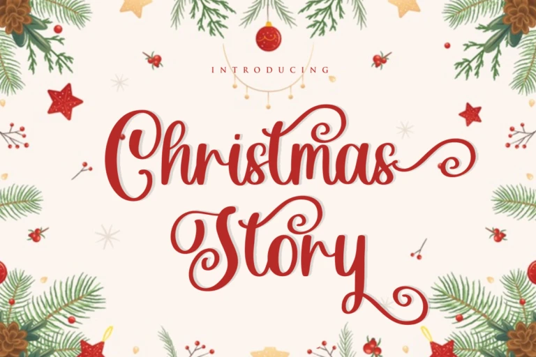 Christmas Story Font