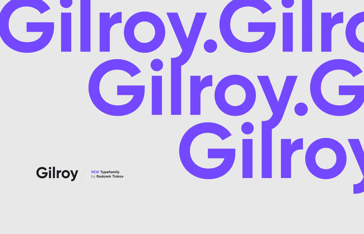 Gilroy Font Free Download