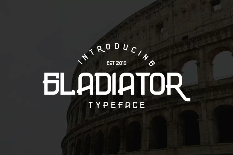 Gladiator Font Download